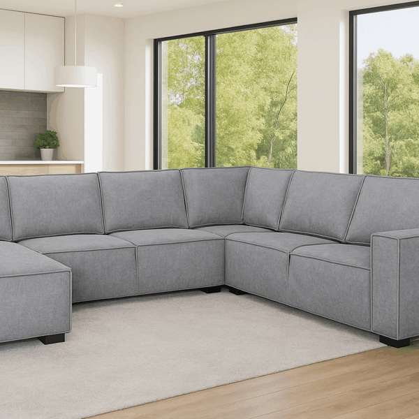 Fabric modular sectional sofa (2715)